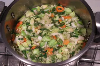 Soupe de légumes d'hiver : Étape 9