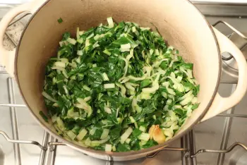 Potage bettes et chou fleur : Étape 6