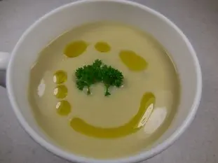 Soupe d'endives à la bière