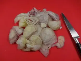 Soupe d'endives à la bière : Étape 1