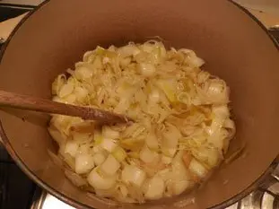 Soupe d'endives à la bière : Étape 4