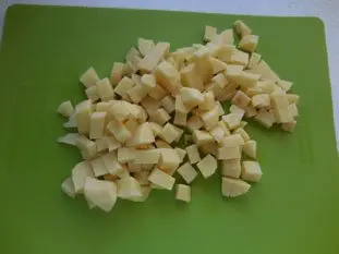 Soupe aux épinards frais : Étape 2