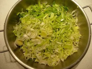 Soupe poireaux-pommes de terre : Étape 4