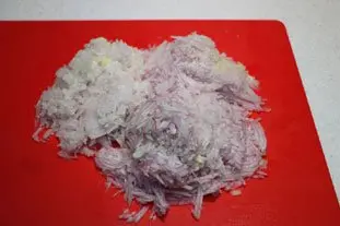 Soupe à l'oignon gratinée : Étape 1