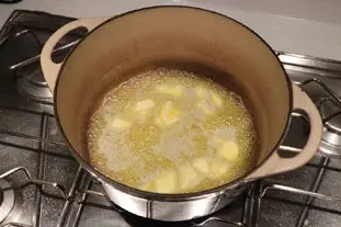 Soupe à l'oignon gratinée : Étape 2