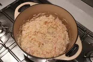 Soupe à l'oignon gratinée : Étape 3