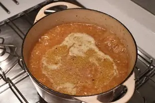 Soupe à l'oignon gratinée : Étape 9