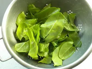 Soupe à l'oseille : Étape 2