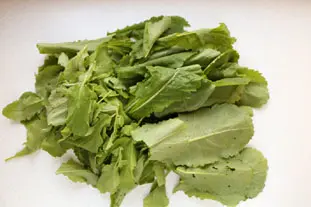 Potages de fanes : Étape 2