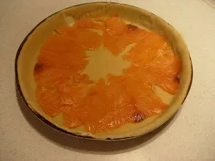 Quiche saumon-épinards : Étape 2