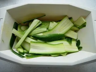 Tarte fine de légumes en rosace : Étape 4