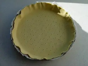 Tarte fine courgettes-menthe : Étape 1