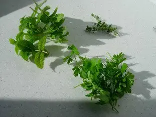 Tarte fine courgettes-menthe : Étape 5