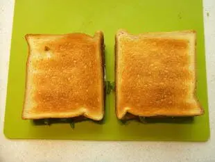 Sandwich club au poulet : Étape 13