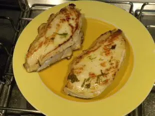 Sandwich club au poulet : Étape 4