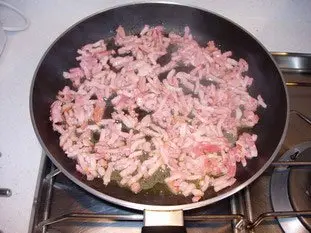 Fougasse aux lardons et au Comté : Étape 1