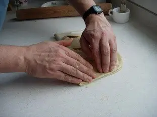 Fougasse aux lardons et au Comté : Étape 10