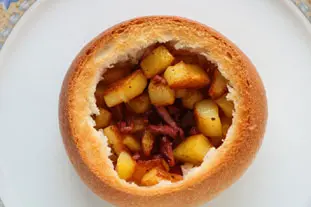 Pain surprise Comtois : Étape 8