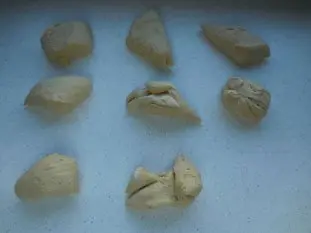 Pains pour hamburger : Étape 4