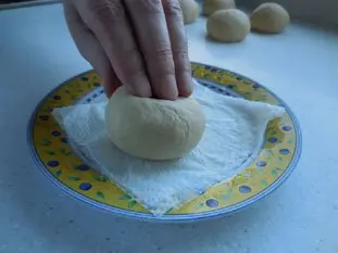 Pains pour hamburger : Étape 7