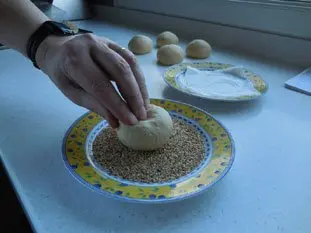 Pains pour hamburger : Étape 8