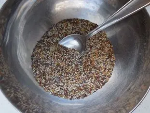 Pain aux graines : Étape 2