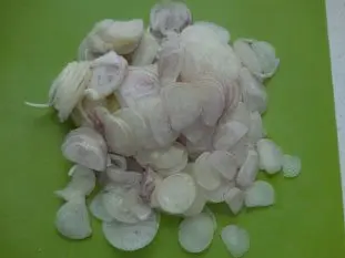 Pain trempette au fromage : Étape 1