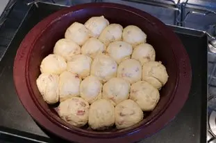 Pain trempette au fromage : Étape 11