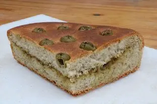 Pain aux olives et au pesto : Étape 12