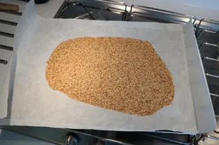 Pain d'Ali-baba (au sésame) : Étape 1