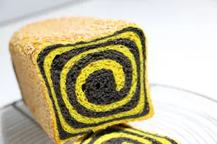 Pain de mie "Psychédélique" : Étape 13