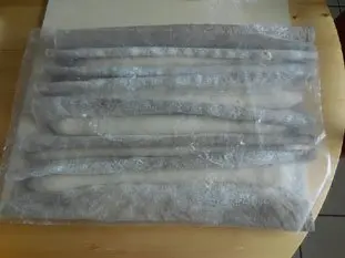 Les baguettes : Étape 12