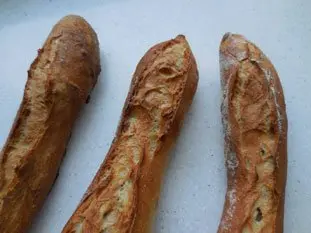 Les baguettes : Étape 14