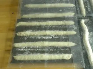 Les baguettes : Étape 11