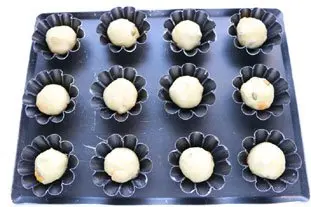 Petites brioches pistache-abricot : Étape 8