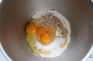 Brioche roulée châtaigne et pommes : Étape 1