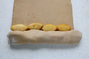 Brioche roulée châtaigne et pommes : Étape 12