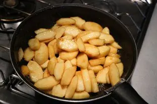 pré-cuisson de fruits