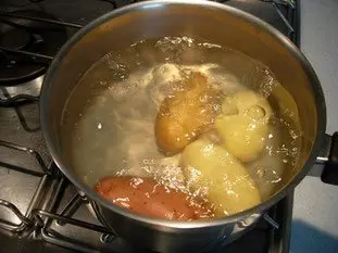 La cuisson des pommes de terre dans l'eau : Étape 4