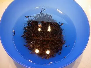 Nems au poulet : Étape 1