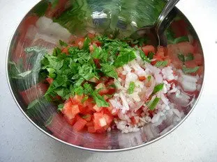Ceviche Mexicain : Étape 7