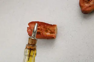 Pan con tomate : Étape 5