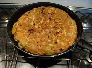 Tortilla de pommes de terre : Étape 15
