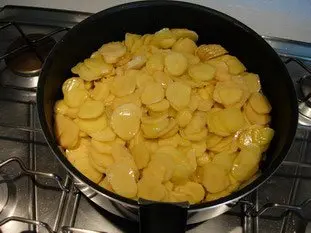 Tortilla de pommes de terre : Étape 4