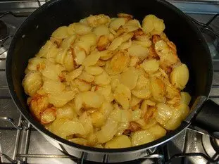 Tortilla de pommes de terre : Étape 7