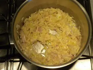 Pommes de terre aux crevettes : Étape 4