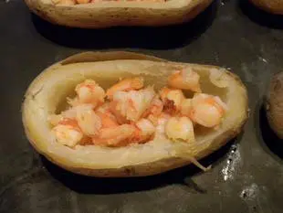 Pommes de terre aux crevettes : Étape 11