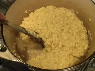 Risotto aux petit-pois "Mantecare" : Étape 12