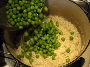 Risotto aux petit-pois "Mantecare" : Étape 15