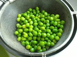 Risotto aux petit-pois "Mantecare" : Étape 3